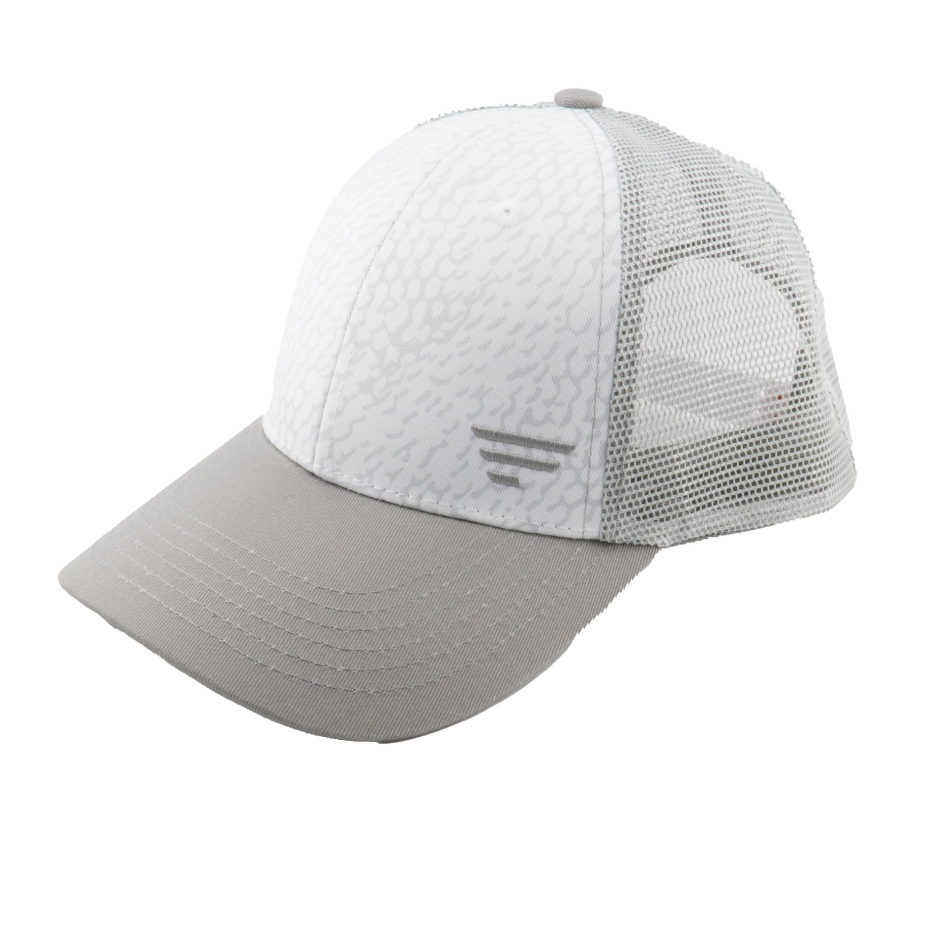 Favorite Cruise 58 Trucker Cap White Grey