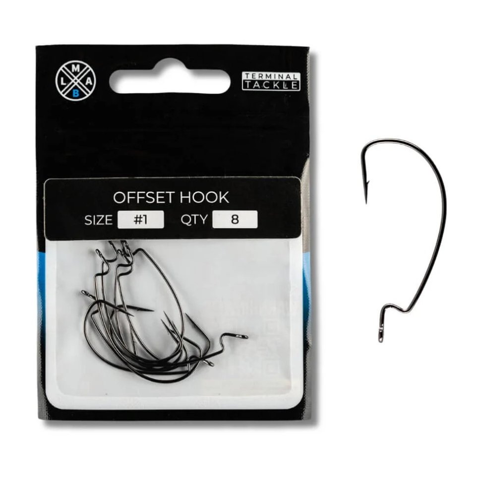 LMAB Offset Hook Size 1 8pcs