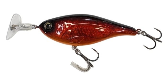 Headbanger Cranky Shad 6,4cm 10g Slow Sinking Sunburst Craw