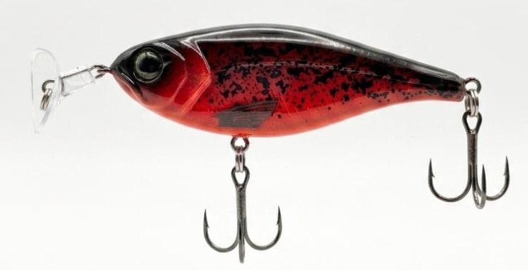 Headbanger Cranky Shad 10.1cm 33g Slow Sinking Red/Black
