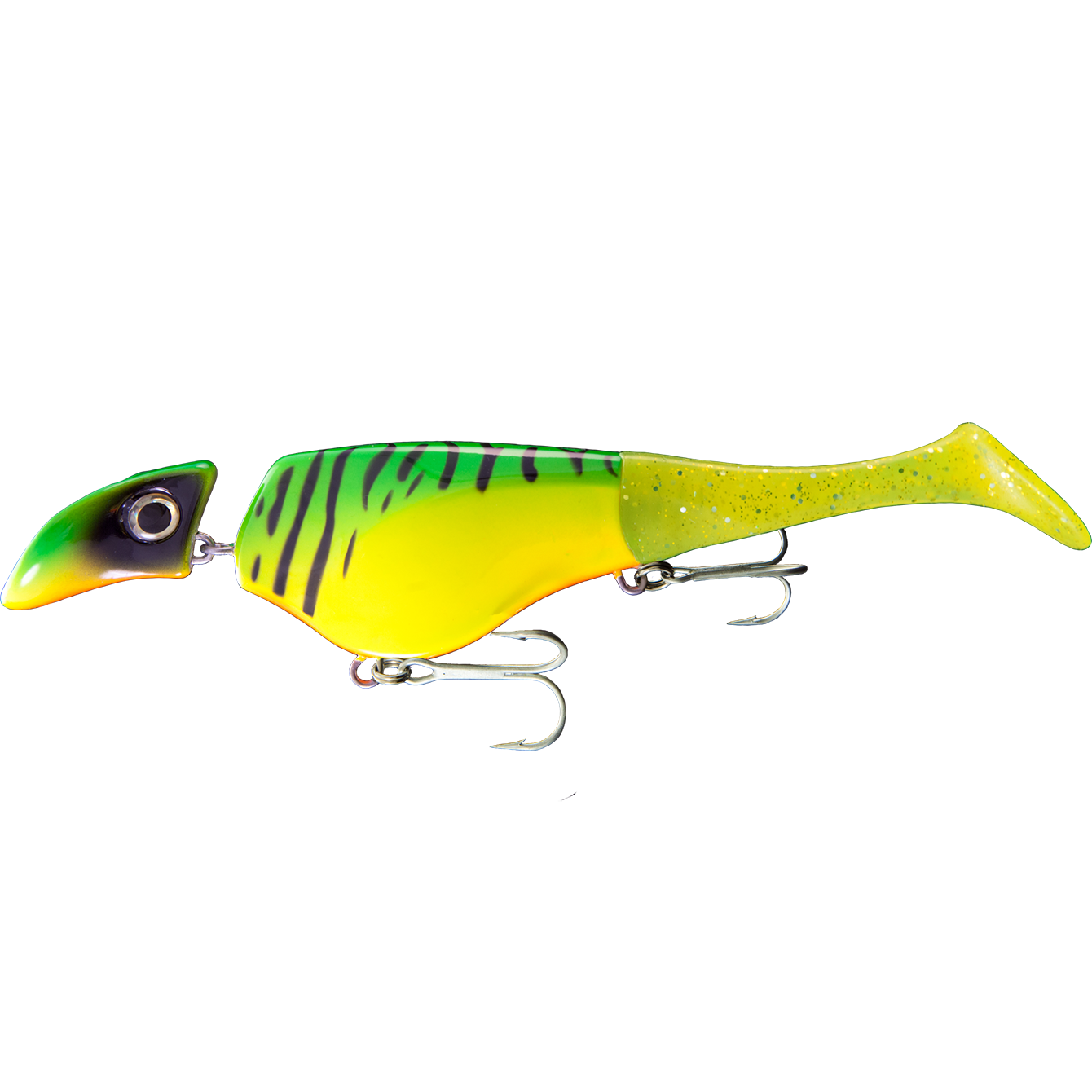 Headbanger Shad 16cm 29g Suspending Firetiger