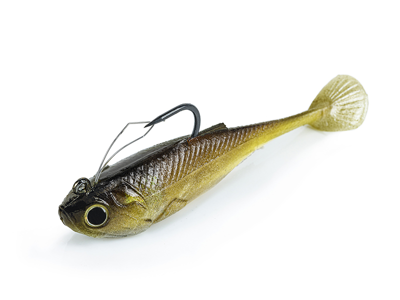 Molix RT Flip Tail 3'' 10.5g. - 3/8oz Brown Gold