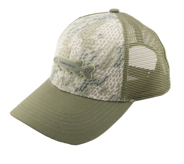 Favorite Favorite Big Pike Trucker Cap 58 Khaki Camo