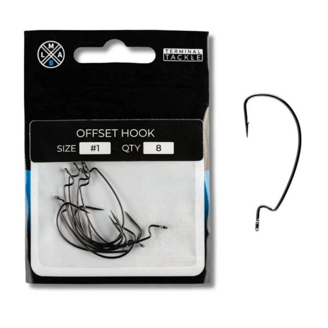 LMAB Offset Hook Size 1 8pcs
