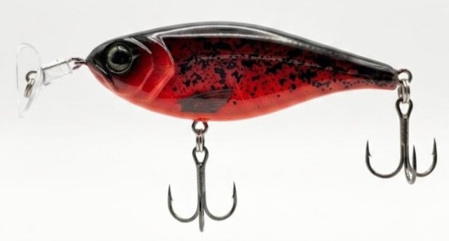 Headbanger Cranky Shad 7,6cm 16g Slow Sinking Red/Black