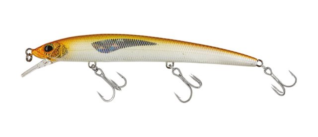 Molix Finder Jerk Evo 110 SS Pearl White Gold Back