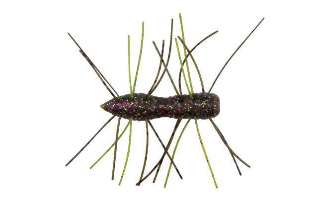 Z-Man Fuzzy BugZ 1.75" Green Pumpkin Goby 4 Pack