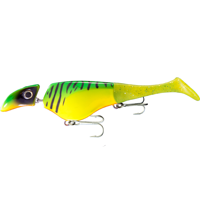 Headbanger Shad 16cm 29g Suspending Firetiger