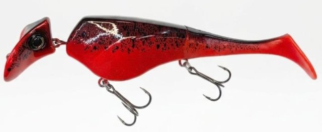 Headbanger Shad 16cm 29g Suspending Red/Black