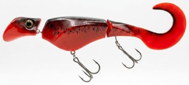 Headbanger Tail 23cm 53g Suspending Red/Black