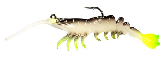 Z-Man PrawnStarZ 2.5" Glow Chartreuse 2 Pack