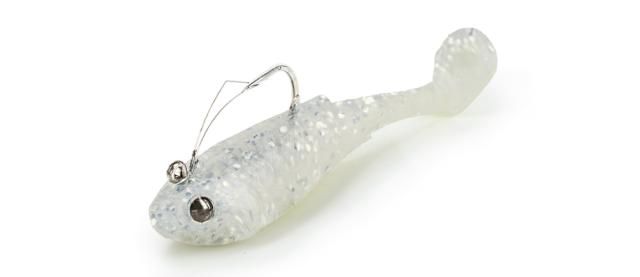Molix RT Flip Tail 3'' 14g. - 1/2oz White Shad