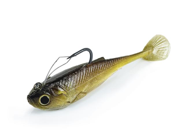 Molix RT Flip Tail 3'' 10.5g. - 3/8oz Brown Gold