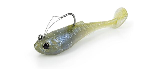 Molix RT Flip Tail 3.8'' 21g - 3/4oz Olive Shad