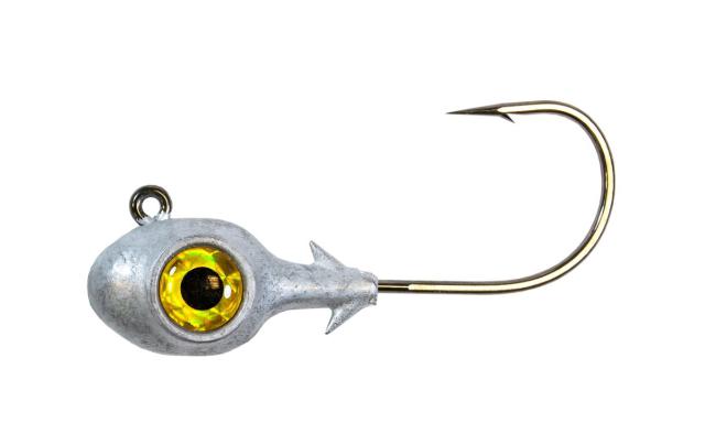 Z-Man Striper Eye Jigheads 1/2oz Gold 2 Pack