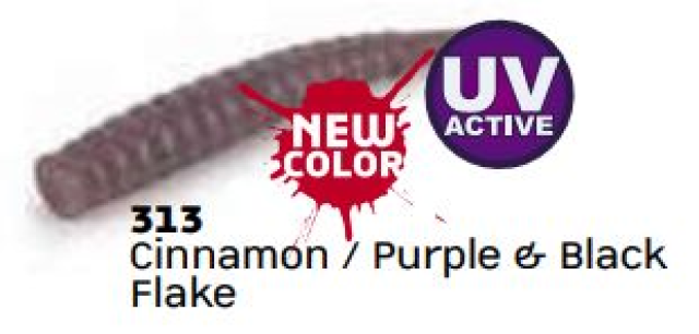 Molix Stick Flex 2.75" (6 pcs) Cinn/Purp & Bla/Fla