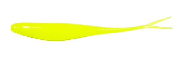 Z-Man Scented Jerk ShadZ 7" Hot Chartreuse 4 Pack