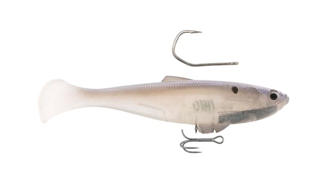 Z-Man SWAG LT 6" White Back Shad