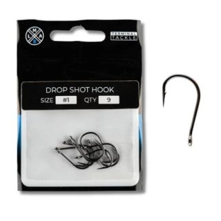 LMAB Drop Shot Hook Size 1 9pcs