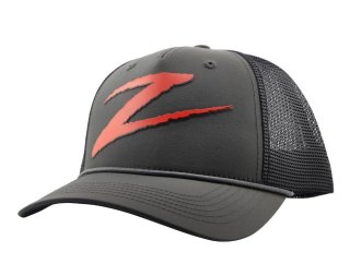 Z-Man Big Red Z Trucker HatZ - Charcoal/Black